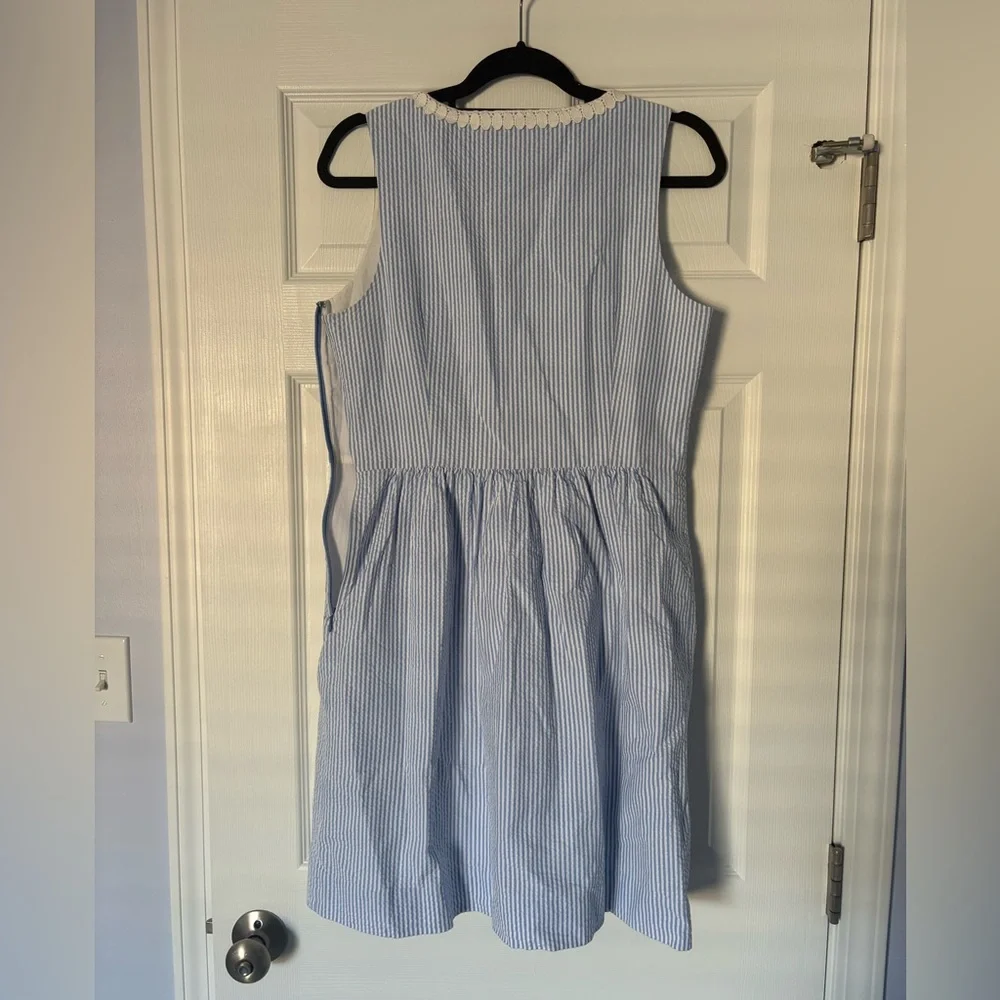 Vineyard Vines Blue Striped Dress - Picture 3 of 6